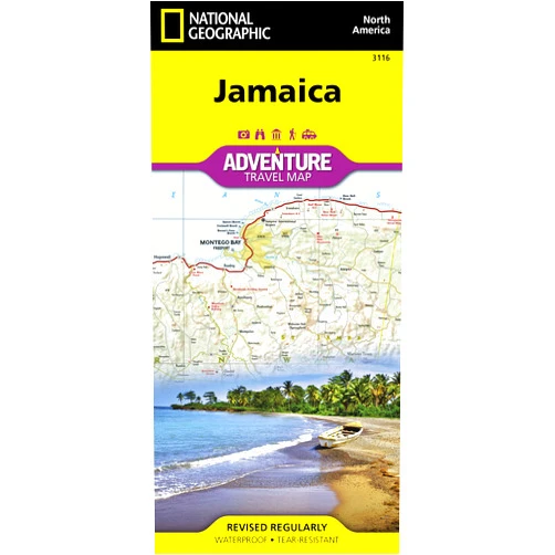 By National Geographic Maps - Adventure (Author) Jamaica Map (National Geographic Adventure Map, 3116)
