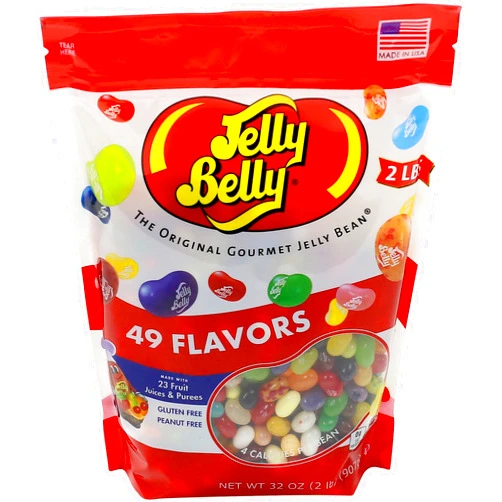 Jelly Belly Jelly Beans, 49 Flavors, 2 Pound (Pack of 1)