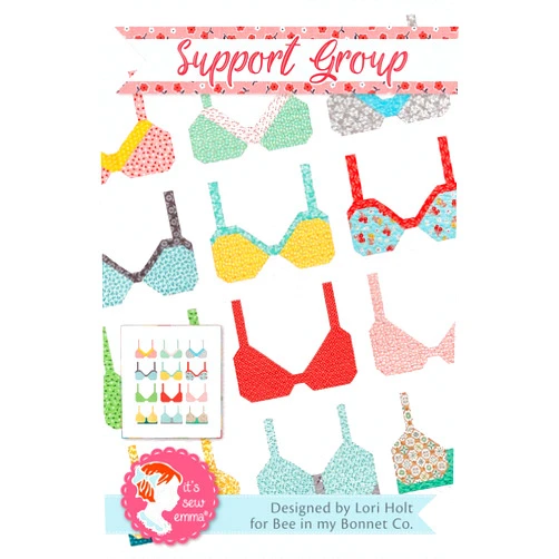 It's Sew Emma Support Group Quilt Pattern, Multi