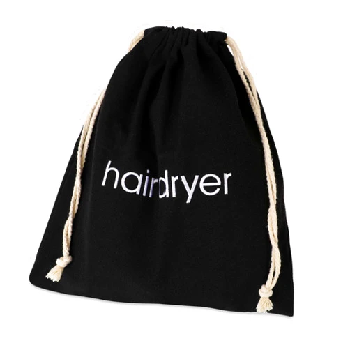 Mozeat Lens Hair Dryer Bags Drawstring Bag Container Hairdryer Bag Hair Travel Bag Hair Tools Travel Bag for Use at Home, Traveling, Guest Rooms,Bathroom and Hotels(Black)