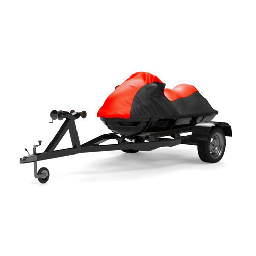 Weatherproof Jet Ski Covers Weatherproof Jet Ski Cover Compatible with 2008-2011 SEA DOO RXT-X 255 - RED/Black Color - Trailerable - Protects from Rain, Sun, and More! Includes Trailer Straps and Storage Bag