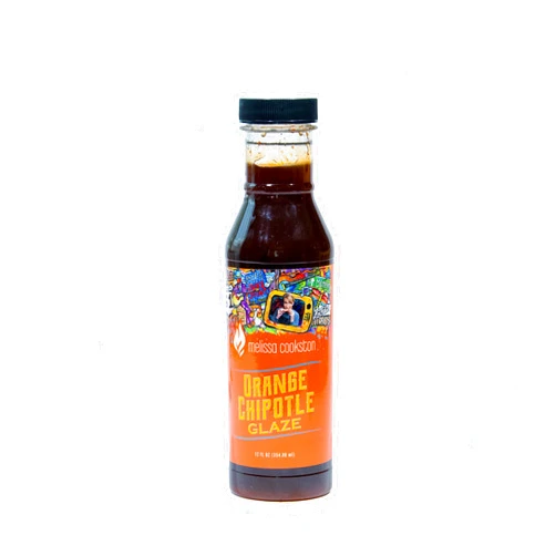 Melissa Cookston Orange Chipotle Glaze, Versatile Sauce for Marinating & BBQ, 12 FL Oz.