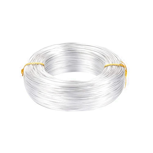 PH PandaHall Pandahall 984 Feet Silver Aluminum Craft Wire 20 Gauge Flexible Metal Wire for Jewelry Making