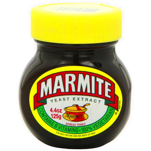 Marmite Yeast Extract, 4.4-Ounce Jars (Pack of 6)