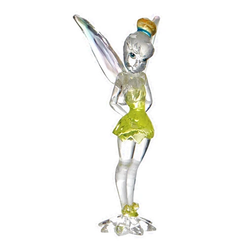 Enesco Facets Disney Tinker Bell Standing Pose Figurine, 4 Inch, Multicolor