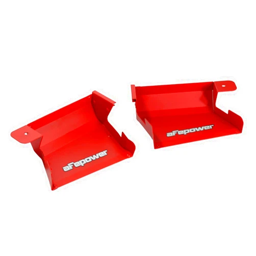 aFe Power Magnum FORCE 54-11478-R BMW 3-Series (E9x) Intake System Scoops (Matte Red)