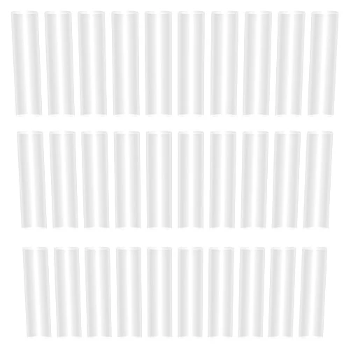Philbinden 100pcs Sneaker Shoe Lace Shortening Repair Aglet Tips, Tips Repairing Tool Set-0.2 Inch Universal Fit Clear Heat Shrink Shoelace Shortening Tools Shoelace Aglet