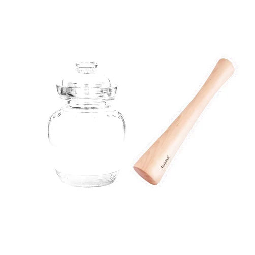 Aosnttol Pickle Jar Fermentation Jar and Sauerkraut Pounder