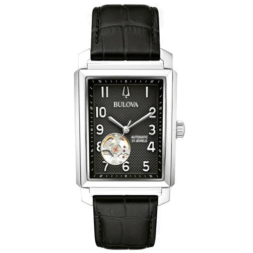 Bulova Classic Sutton Automatic - 96A269 Black One Size womens watches