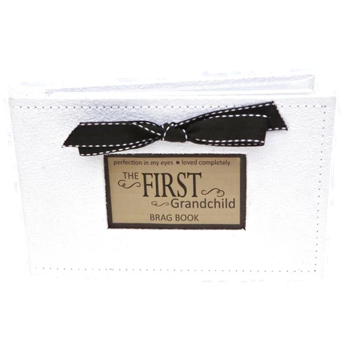The Grandparent Gift Co. Grandparent Gift Co. First Grandchild Brag Book or Photo Album for New Grandparents