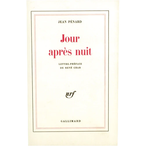 Jean Pénard Jour après nuit