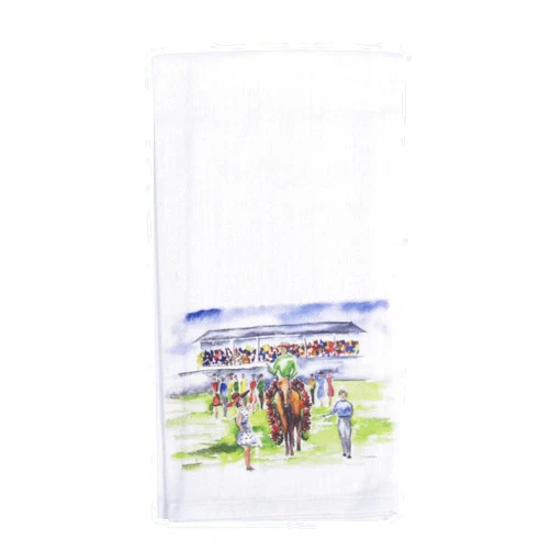 Barrel Down South Derby Tea Towels (Waving Jockey Towel)