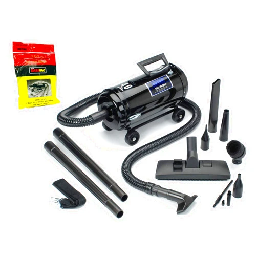 METROVAC Metro Vac VNB-94BD Vac N Blo Detailing Car Dryer and Vacuum | Includes 5 Extra Disposable Bags | Made in The USA