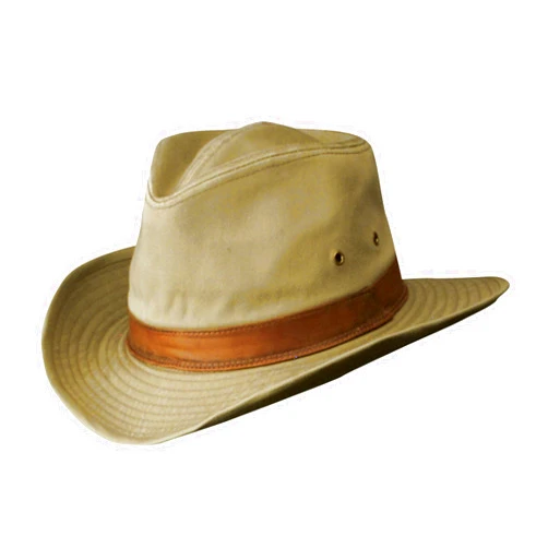 Dorfman Pacific Dorfman Hat Co. Men's Twill Outback Hat