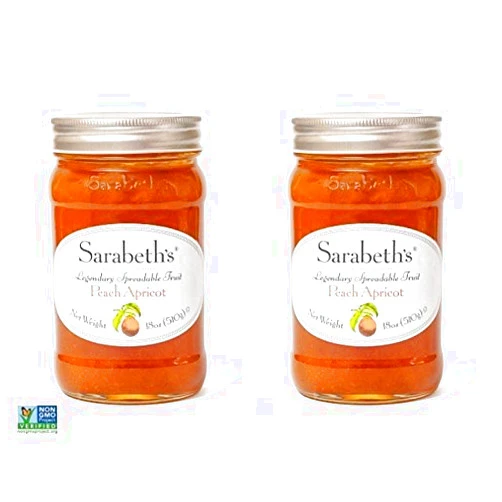 Sarabeth's Legendary Peach-Apricot Spreadable Fruit - 18 oz - Pack of 2