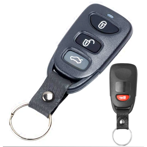 Olivine Auto New Key Shell for Hyundai Elantra Sonata Accent Remote Control Key Cover Fob Case Keyless Entry, Black