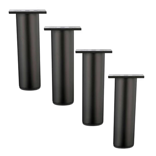 ZZYE Legs for Furniture Adjustable Desk Legs, Set of 4 Table Legs Chair Legs with Mounting Screws Sofa Legs Metal Replacement Leg Use to Home DIY Projects for Furniture Furniture Feet