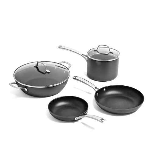 Calphalon Classic Hard-Anodized Nonstick Cookware Kitchen Essentials Set