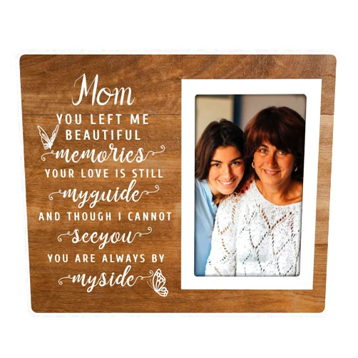 SteadStyle Memorial Gifts for Loss of Mother, Loss of a Mother Sympathy Gifts, Bereavement Gifts for Stepmom, Mother in law, Mom Picture Frame, Memorial Gifts Fits 4x6 In Photo