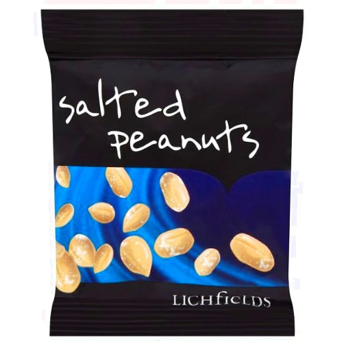 Lichfields Salted Peanuts 50g - Pack of 24
