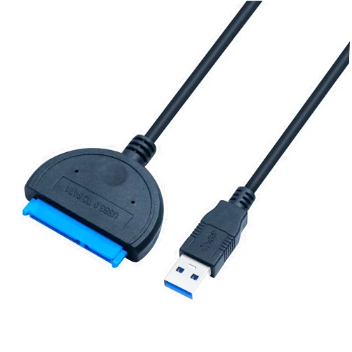 DTech SATA to USB 3.0 Adapter Cable for 2.5 inch SSD HDD Hard Drive to Computer PC Laptop 5Gbps Superspeed Compatible with USB 2.0 1.1 Older SATA Connector