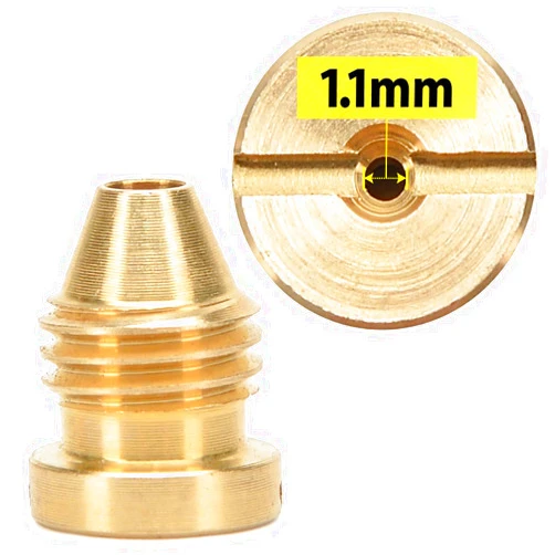 MJJC Foam Cannon Orifice Nozzle (1.1mm Orifice Nozzle for under 1595 PSI pressure washer)