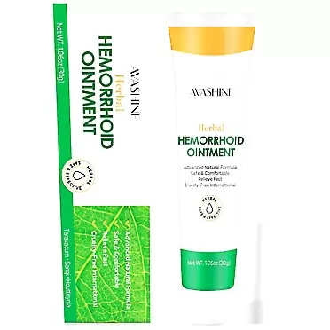 Avashine Chinese Herbal Hemorrhoids Cream, Hemorrhoid & Fissure Gel, Natural Hemorrhoid Treatment Remedy, Herbal Essential Hemorrhoid Treatment to Relieve Itching, Bleeding, Swelling, Burning & Discomfort