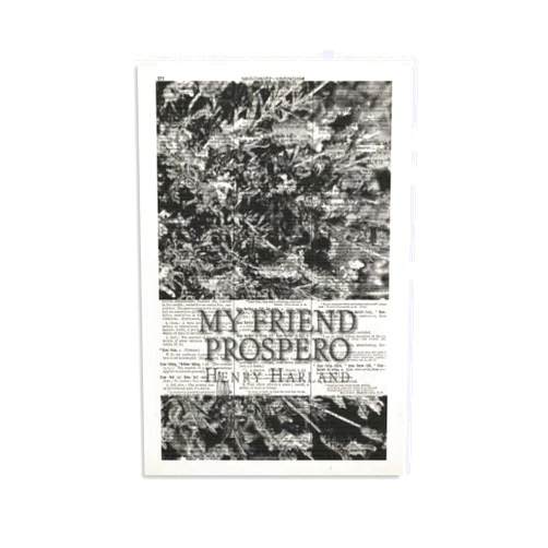 PHIJLAT Book Cover Poster Henry Haaland, My Friend Prospero, Canvas Wall Art Poster Room Aesthetics And Decoration Pictures For Living Room Bedroom Decor 08x12inch(20x30cm) Unframe-style