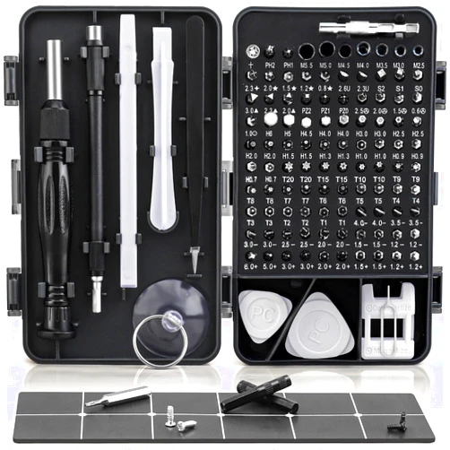 NOVOARD Precision Screwdriver Set, NOVOARD Electronics Screwdriver with 101 Magnetic Screw Driver Bits, Electonics Repair Tool Kit for Computer, PC, Laptop, iPhone, MacBook, Game Console, Jewelry Accessories