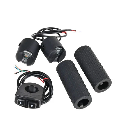 LHAIQQ ML01 Kit Mount Handle Bar Universal compatible with Xiaomi Ninebot Electric Scooter 22mm Left and Right Turn Signals Lights