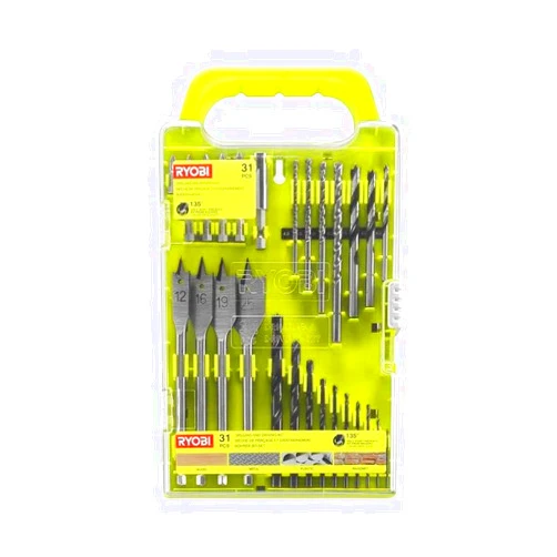 Ryobi Kit 31 pieces drilling and screwing RAKDD31