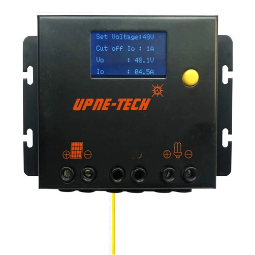 UPNE-TECH Solar Pump Controller,LCB 15A 48V with LCD Display,DC Pump Controller,Linear Current Boosters Used in Solar Direct Pumping Applications;Compatible Models:48 VDC Pumps; Input Voltage: 16 - 90 VDC