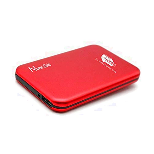 CNmuca M-6 Portable External Mobile Hard Disk 3.0 Portable Hard Drive Document Storage Mobile Disk High Speed Hard-Dish Red 500G