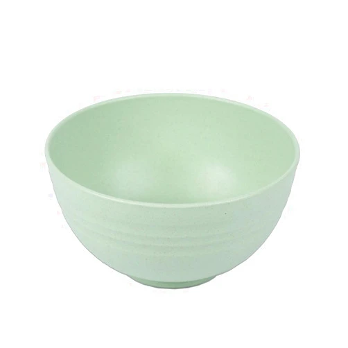 Gunprimer Wheat Straw Bowl Plastic Bowl Creative Soup Bowl Ramen Rice Bowl NordicGreen