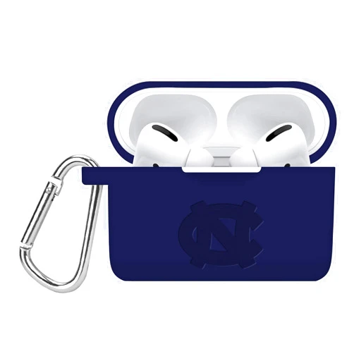 AFFINITY BANDS North Carolina Tar Heels Engraved Silicone Case Cover Compatible with Apple AirPods Pro (Navy)