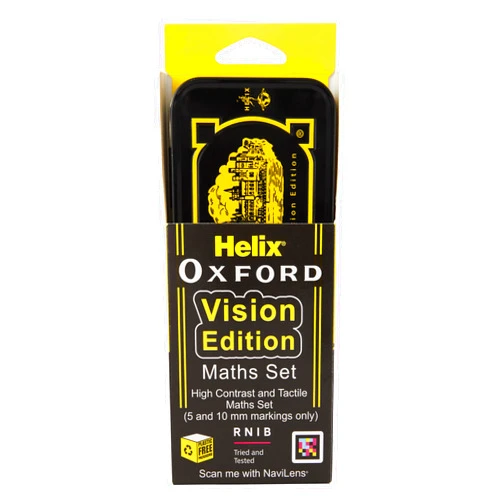 Helix Oxford Vision Maths Set - RNIB Accredited