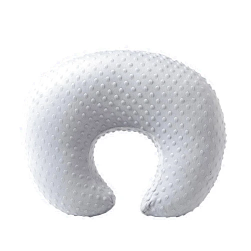 ESEN Baby Nursing Pillow and Body Positioner for Breast Feeding and Bottle Feeding, Ultra Soft Baby Breastfeeding Pillows with Removable Nursing Pillow Cover for More Support for Mom and Baby (Gray)