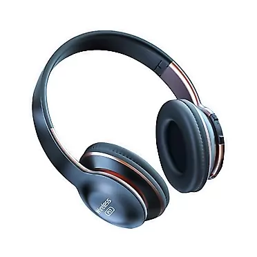 YLOMAY Bluetooth Headphones Over Ear, Foldable Headphones with Microphone, Powerful Subwoofer Wireless Headphones Lightweight Headset HiFi Stereo Sound for Travel Work Laptop PC Black