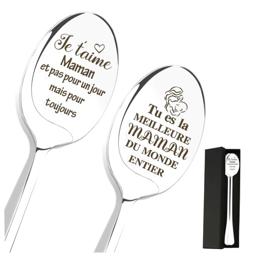 Cadeaux Pour Maman,Cadeau Pour Les Mere,Cadeau Pour Maman Anniversaire Pas Cher,Cadeau De Maman,Cadeau Pour Une Maman,Cadeau Piur Maman,Cadeau Fete Des Mere,Cadeau Pour Maman Noel,Cuillere Maman