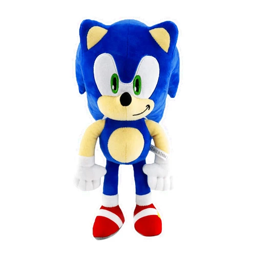 Adenzai Blue Sonic Plush Toy Super Soft and Huggable Stuffed Animal - Premium Quality Blue Sonic The Hedgehog Plushie for Kids Boys & Girls who Love Blue Sonic - 12''