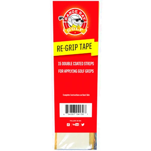 Gt Golf Supplies Range Rat Grip Tape Strips - 15 Pack