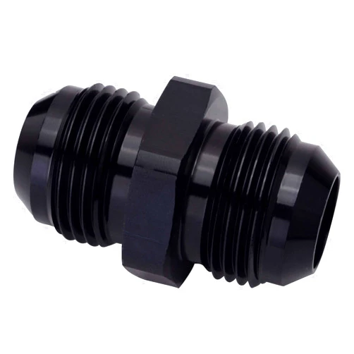 EVIL ENERGY 6AN to 6AN Male Flare Coupler Union Straight Fuel Hose Adapter Fitting Black