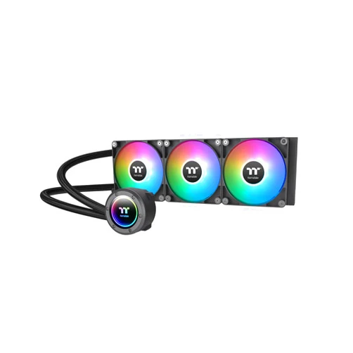 Thermaltake TH360 ARGB Sync V2 CPU Liquid Cooler/AlO Liquid Cooling/Fan 120mm*3/PWM 500~2000 RPM/Mirror Waterblock/MB ARGB Sync