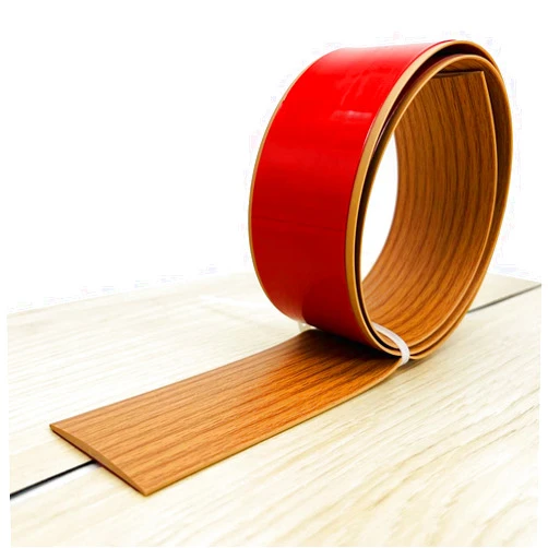 Lwlusup Floor Transition Strip Self Adhesive, Flat Laminate Floor Cover Strip 2
