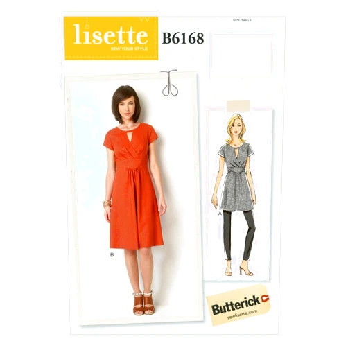 Butterick Patterns B6168E50 Misses' Tunic and Dress Sewing Template, E5 (14-16-18-20-22)