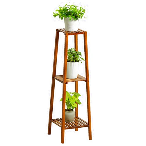 JHSLXD Flower Stand/Flower Pot Stand Creative Bamboo Multi-Layers Plant Stand Living Room/Balcony Flower Stand Potted Plants Decorative Stand,100CM