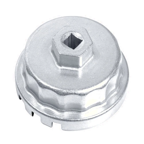 Tongze 64.5mm Oil Filter Wrench: Oil Filter Removal Tool Compatible with Toyota Camry RAV4 4Runner Tacoma Lexus 2005-2021, 14 Flutes 4 Slots for 2.0L-5.7L Engine