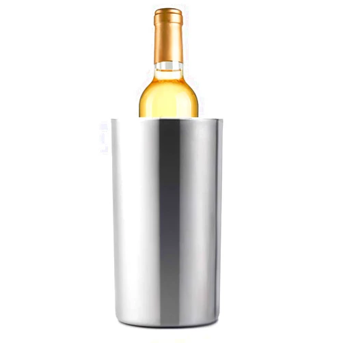 Jolitac Wine Chiller Bucket, Stainless Steel Double Wall Wine Cooler Bucket, Keeps Cold for Hours Wine Bottle Cooler Chiller Insulated Champagne Beer Ice Bucket (1 PC)