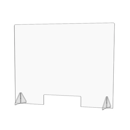 Plexiglass Sneeze Guard - 32