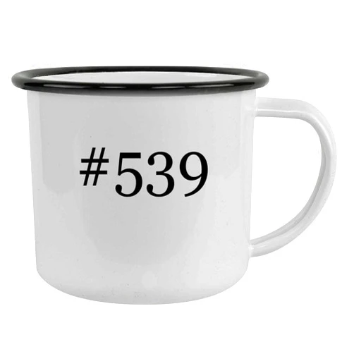 Molandra Products #539-12oz Hashtag Camping Mug Stainless Steel, Black
